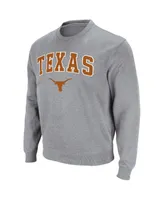 Colosseum Men's Texas Longhorns Arch & Logo Pullover Sweatshirt