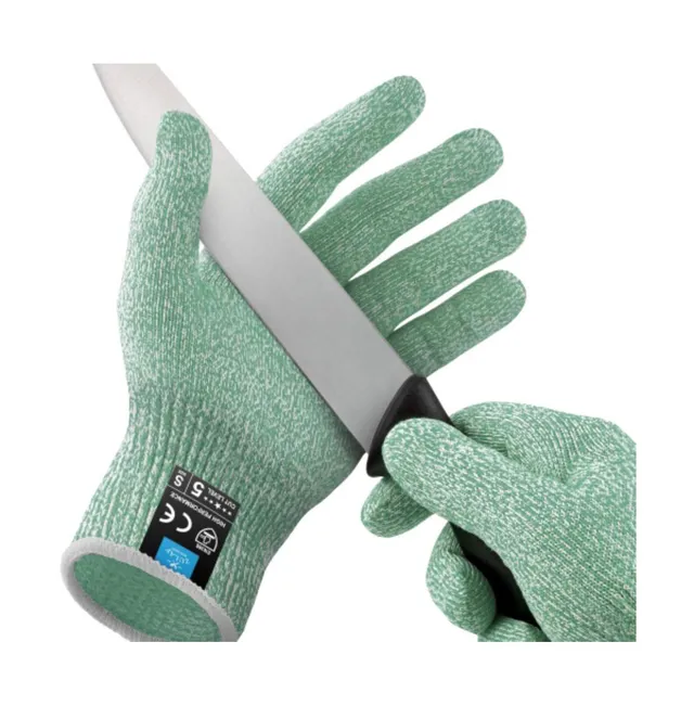 Zulay Kitchen 3 Stage Knife Sharpener & Cut - Resistant Glove