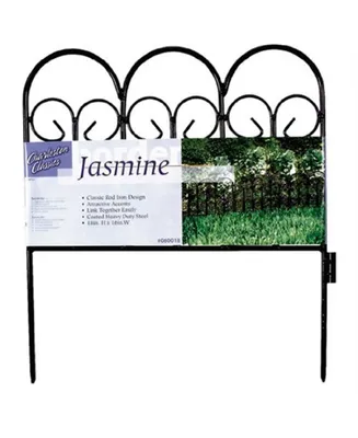 Origin Point Jasmine Decorative Steel Landscape Border Fence Section
