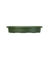 Akro Mils Panterra Plastic Saucer, Green - 8in