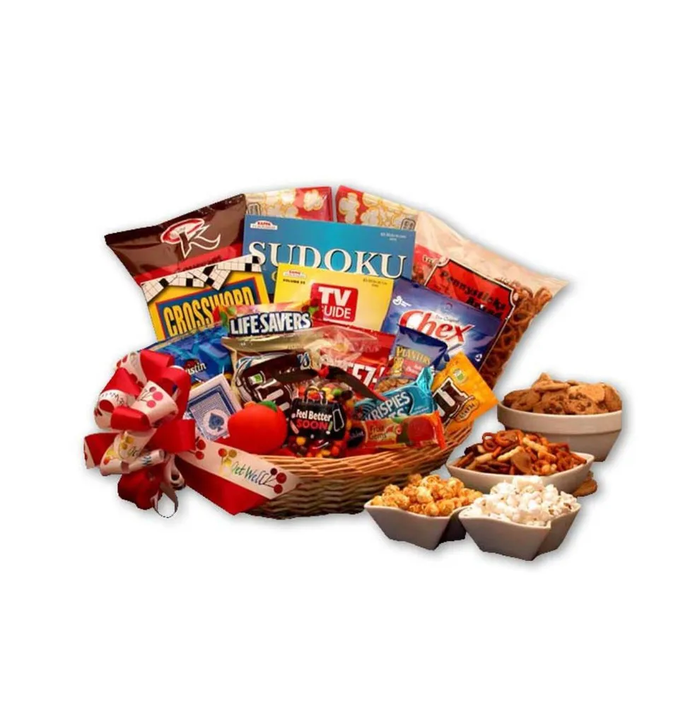 Gbds Feel Better Soon Get Well Gift Basket- get well soon basket - get well soon gifts for