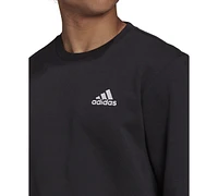 adidas Men's Feel Cozy Essentials Classic-Fit Embroidered Logo Fleece Sweatshirt