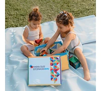 Magna-tilesa Magna-tiles Storage Bin & Interactive Play-Mat, Ages 3+, Great Gift