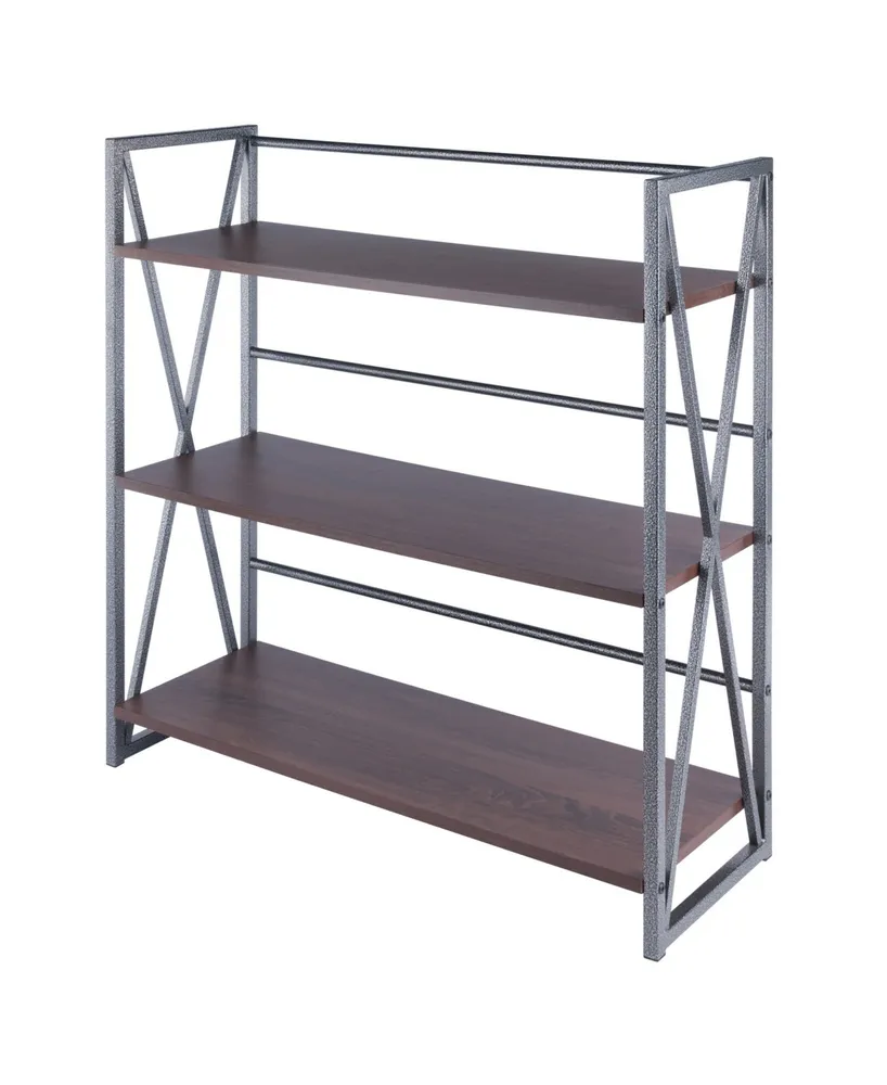 Winsome Isa 35.43" Wood 3-Tier Shelf