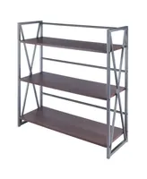 Winsome Isa 35.43" Wood 3-Tier Shelf