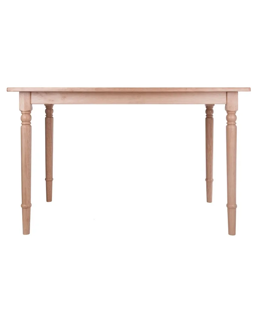 Winsome Ravenna 30.08" Wood Rectangle Dining Table