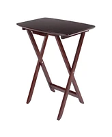 Winsome Darlene 2-Piece Wood Snack Table Set