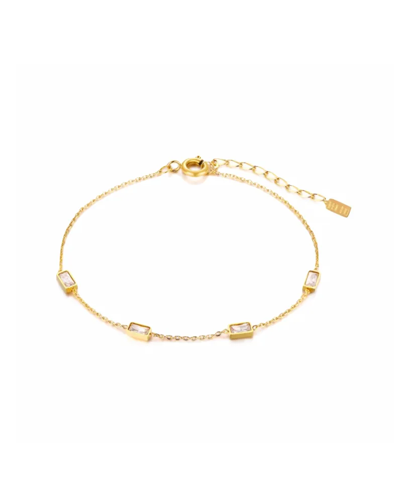 Ben Oni Melanie Baguette Charm Bracelet