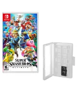 Super Smash Bros Game with Game Caddy for Nintendo Switch