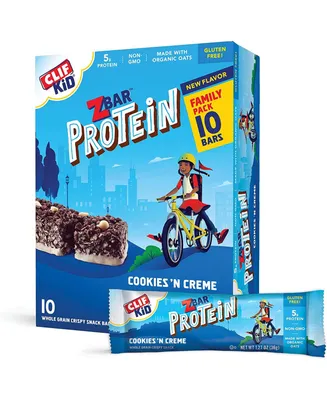 Clif Kid Zbar - Zbar Protein Cookies & creme 5ct - Case of 6