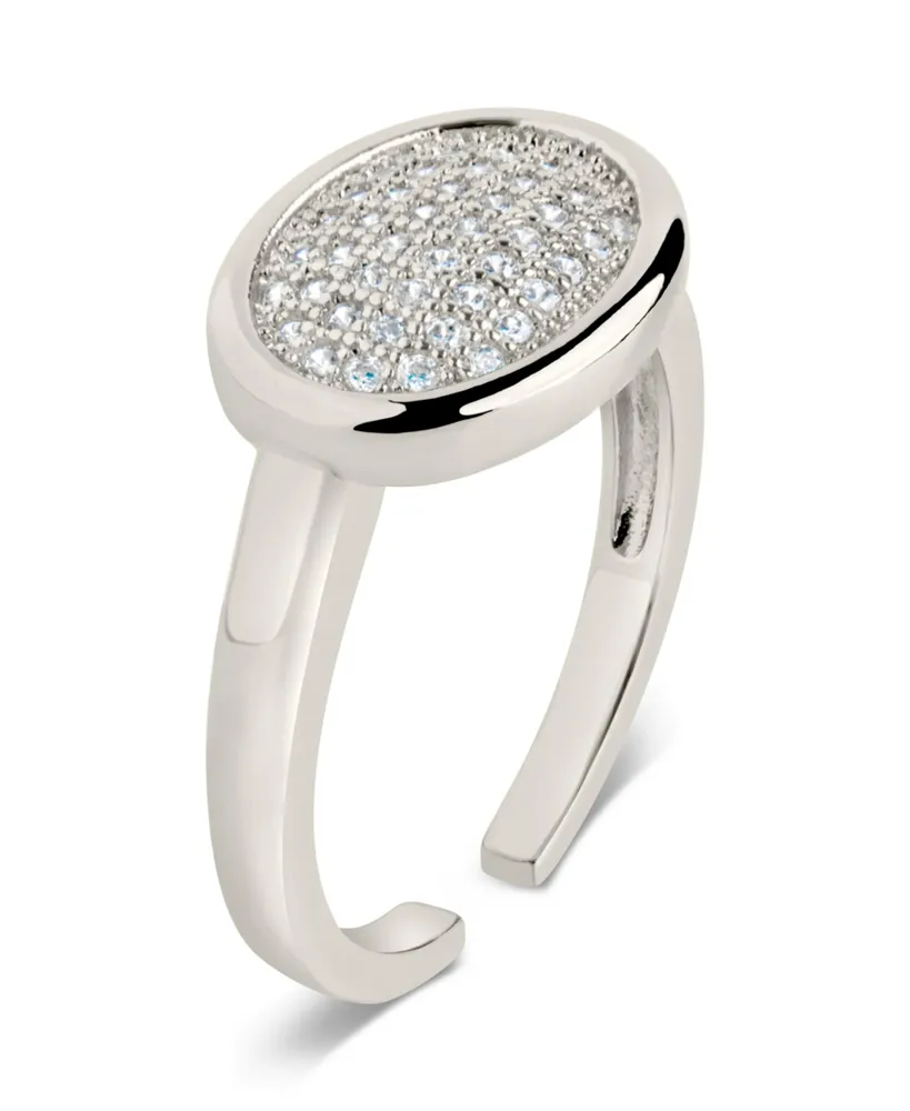 Sterling Forever Mira Open Band Ring