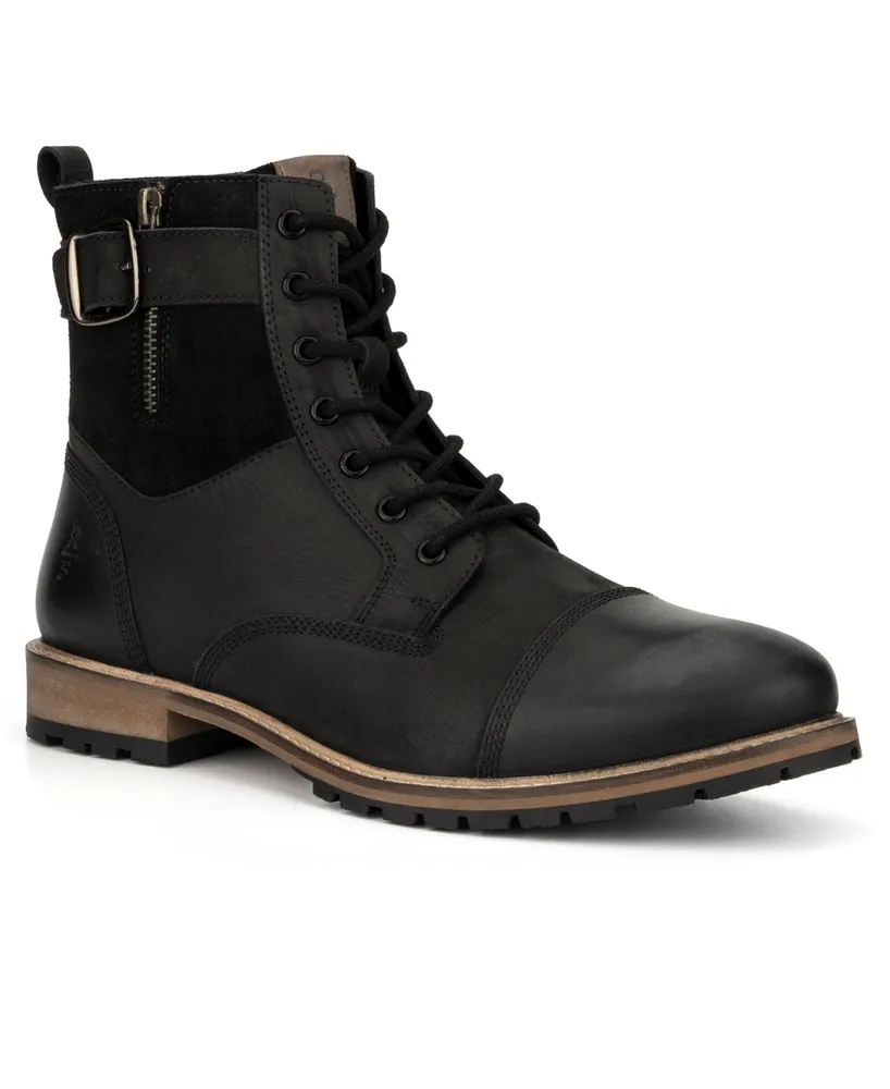 Reserved Footwear Men's Kenton Leather High-Top Boot