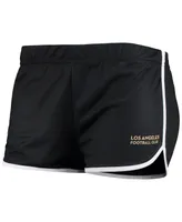 Women's ZooZatz Black Lafc Mesh Shorts