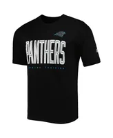 Men's New Era Black Carolina Panthers Combine Authentic Training Huddle Up T-shirt