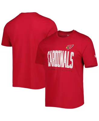 Men's New Era Cardinal Arizona Cardinals Combine Authentic Training Huddle Up T-shirt