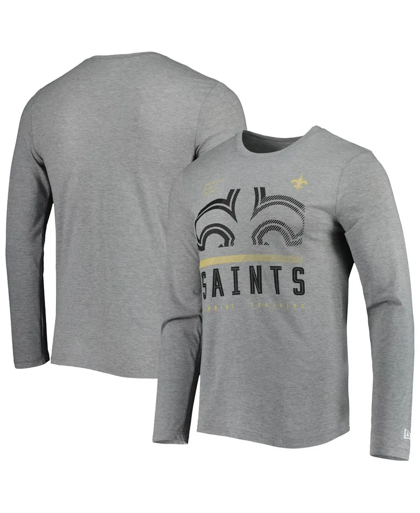 New Era Men's Heathered Gray New Orleans Saints Combine Authentic Stated  Long Sleeve T-shirt - Macy's