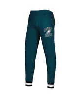 Men's Starter Midnight Green Philadelphia Eagles Blitz Fleece Jogger Pants