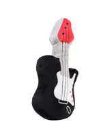 Lambs Ivy Rock Star Plush Guitar Instrument Stuffed Toy - Gray/Black