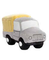 Bedtime Originals Construction Zone Plush Dump Truck Stuffed Toy - Gray/Yellow