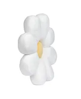 Lambs & Ivy Sweet Daisy White Flower Decorative Pillow Plush Stuffed Toy