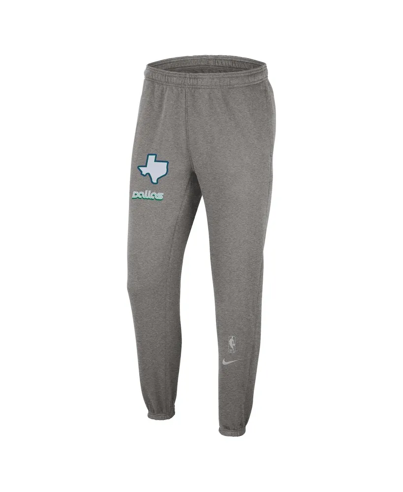 Men's Nike Heather Charcoal Dallas Mavericks 2022/23 City Edition Courtside Brushed Fleece Sweatpants