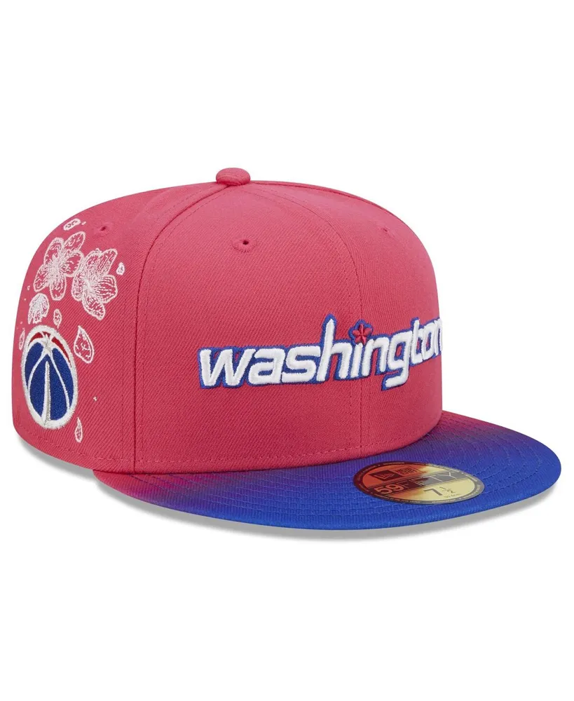 Men's New Era Pink Washington Wizards 2022/23 City Edition Official 59FIFTY Fitted Hat