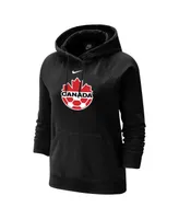 Women's Nike Canada Soccer Varsity Raglan Tri-Blend Pullover Hoodie