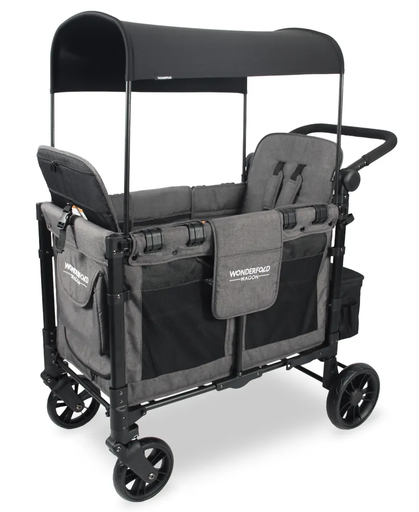 Wonderfold Wagon W2 Elite Front Zippered Double Stroller