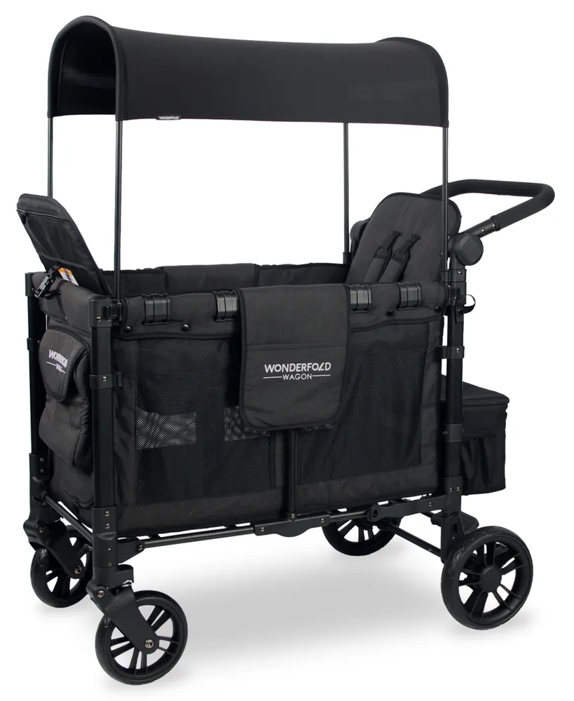 Wonderfold Wagon W2 Elite Front Zippered Double Stroller Wagon