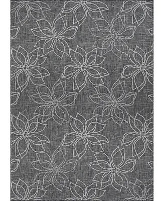 Couristan Charm Botanical 6'6" x 9'6" Area Rug