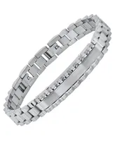 hickey by Hickey Freeman Woven Metal Id Watch Band Bracelet