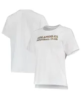 Women's Concepts Sport White Lafc Resurgence T-shirt