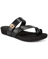 Giani Bernini Women's Rilleyy Memory Foam Footbed Flat Sandals, Created for Macy's