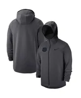 Men's Nike Anthracite Georgia Bulldogs Tonal Showtime Full-Zip Hoodie