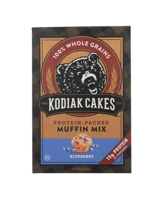 Kodiak Cakes Blueberry Protein-Packed Muffin Mix - Case of 6