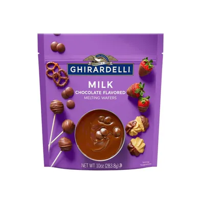 Ghirardelli Milk Chocolate Flavored Melting Wafers