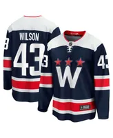 Men's Fanatics Tom Wilson Navy Washington Capitals 2020/21 Alternate Premier Breakaway Player Jersey