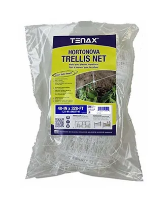 Tenax Hortonova Plant Trellis Net, 48" x 328' White