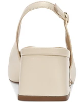 Sam Edelman Terra Snip-Toe Slingback Block-Heel Pumps