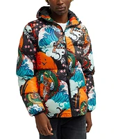 Reason Men's Dragon Puffer Jacket