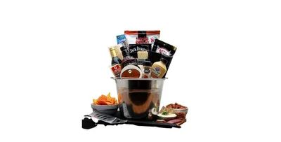 Gbds Bbq Lovers Gift Pail - Gifts for men - barbecue gift basket - 1 Basket