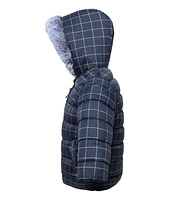 Rokka&Rolla Baby Boys Fleece Hooded Puffer Jacket