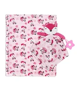 3 Stories Trading Baby Girls Blanket, Nunu and Teether, 3 Piece Set