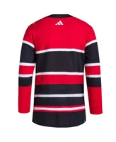 Men's adidas Red Chicago Blackhawks Reverse Retro 2.0 Authentic Blank Jersey