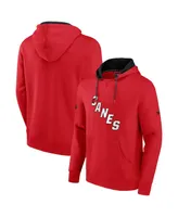 Men's Fanatics Red, Black Carolina Hurricanes Special Edition 2.0 Team Logo Pullover Hoodie