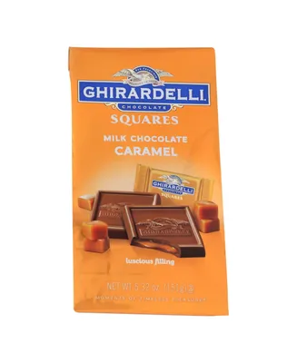 Ghirardelli Milk Chocolate Caramel Squares - Case of 6