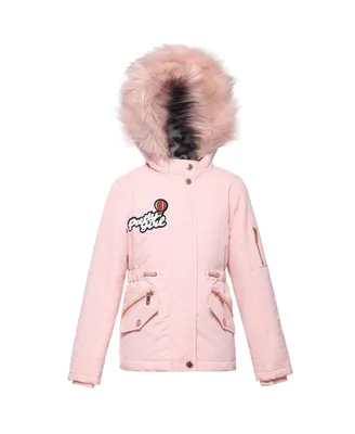 Rokka&Rolla Girls Parka Jacket with Insulated Hood