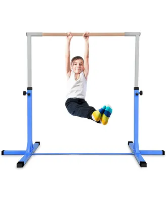 Costway Adjustable Steel Horizontal Training Bar Gymnastics