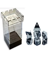 Gatekeeper Games Halfsies Dice Sparkle Edition 7 Piece Dice Set