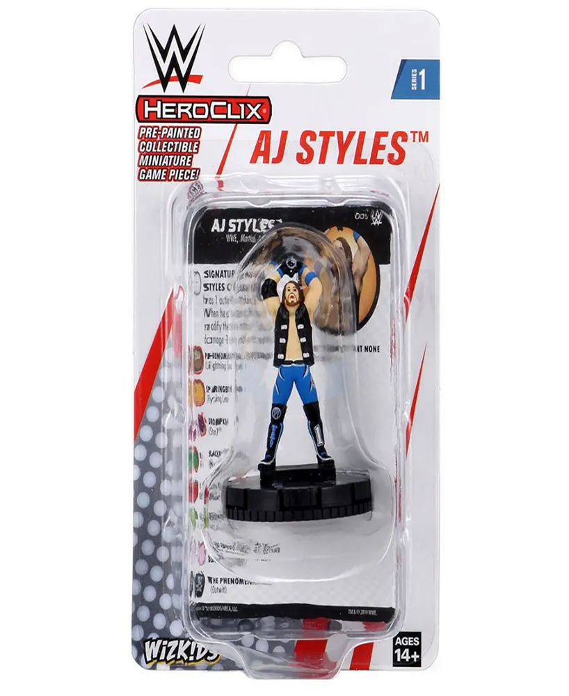 WizKids Games Wwe HeroClix Aj Styles Expansion Pack Miniatures Game